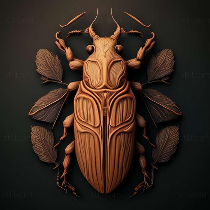 3D модель Sphenoraia punctipennis (STL)